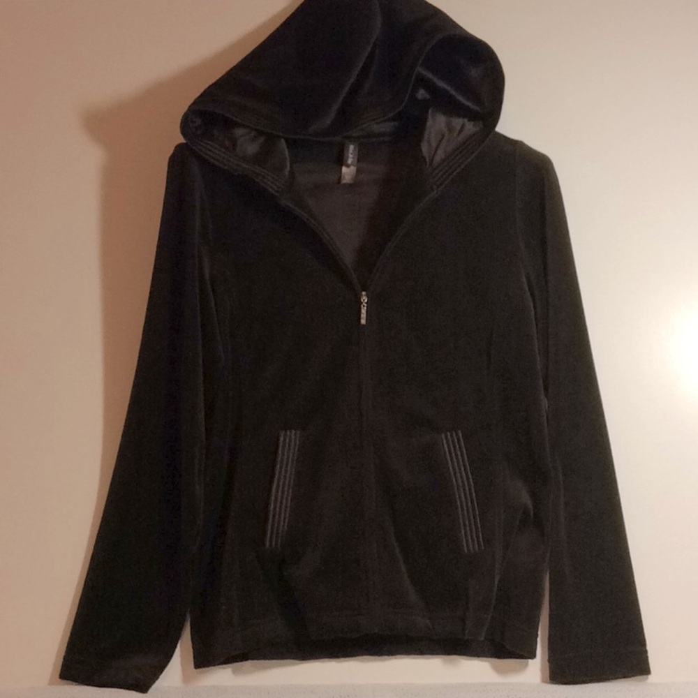 WHITE STAG BROWN VELOUR JACKET